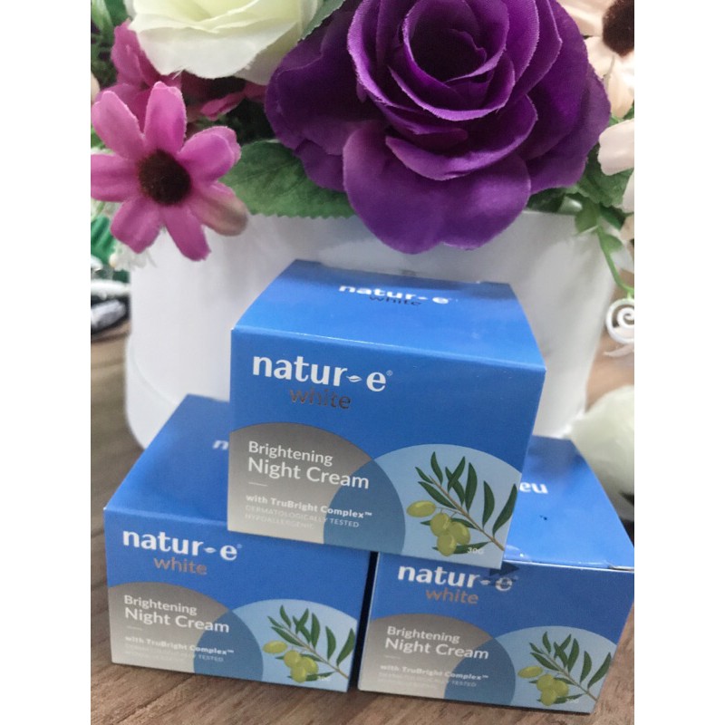 Natur-e white Brightening night cream