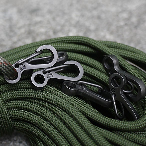 MOJITO Anysell88 Alloy Carabiner Camp Snap Clip Hook Keychain Keyring Hiking Climbing Tool