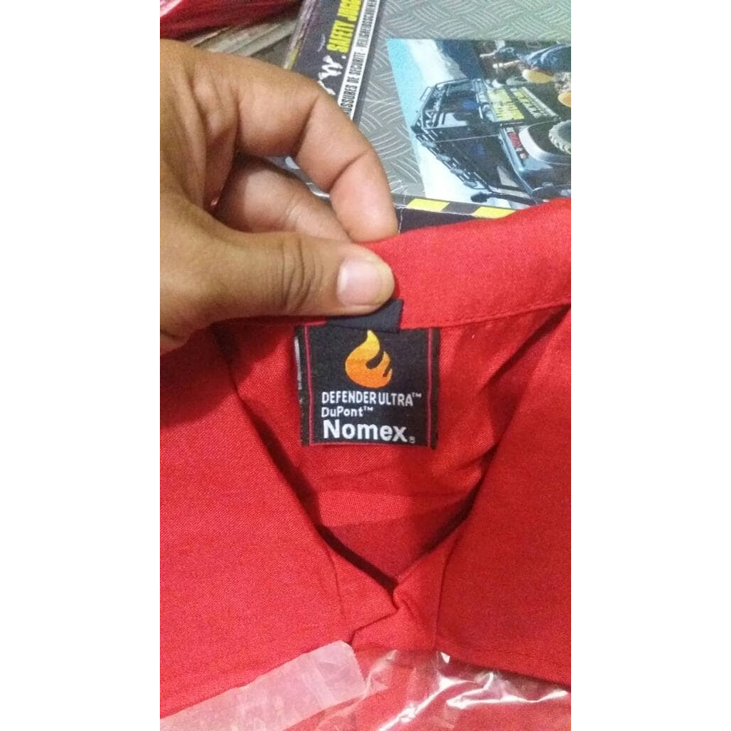 COVERALL MERAH NOMEX ORIGINAL