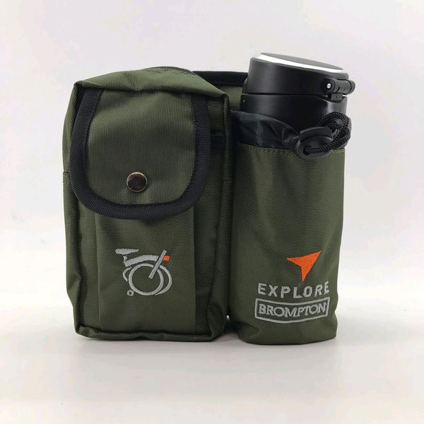 Tas Stang Brompton handle bar bag Tas brompton Explorer tempat air minum brompton explorer
