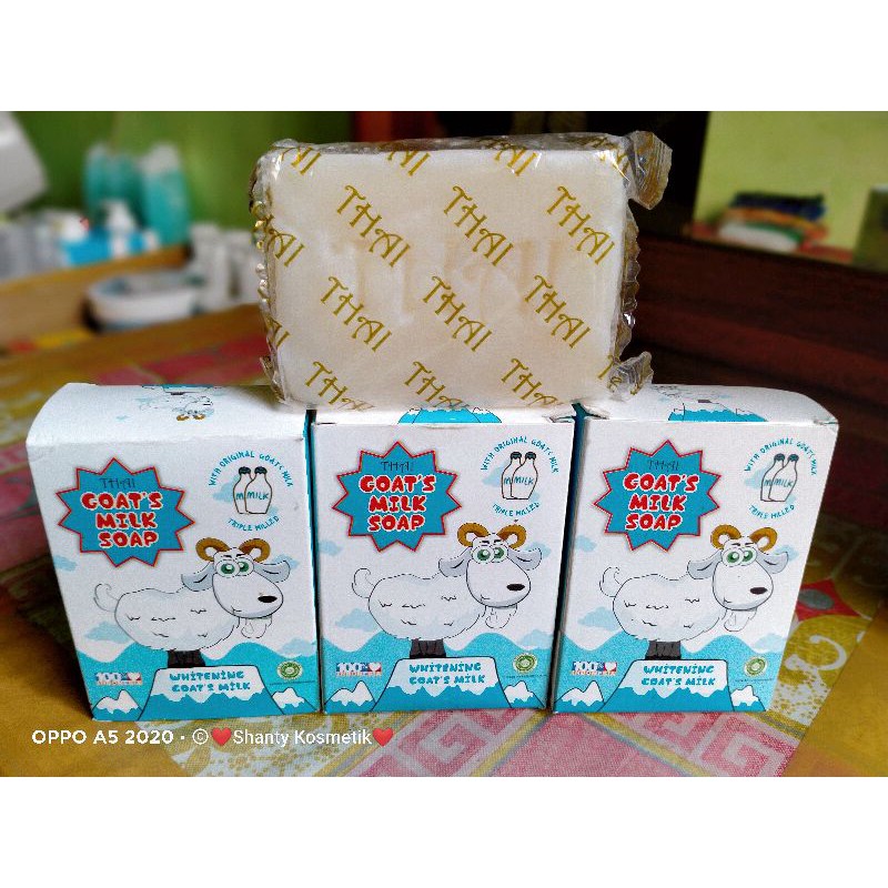 Paket Thai goat milk Free masker komedo