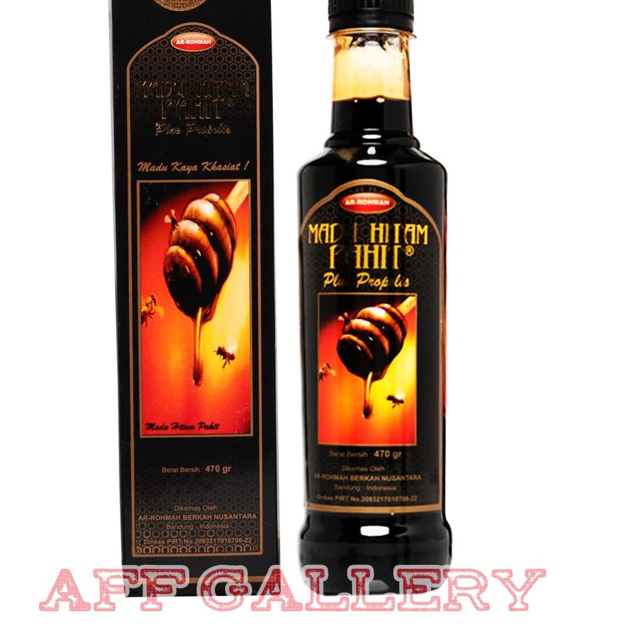 

Madu Hitam Pahit AR-ROHMAH ARROHMAH 460 Gr | AR ROHMAH Plus Propolis ✓