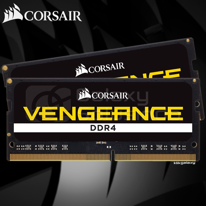 Corsair Vengeance SODIMM (2x16) 32GB DDR4 2666MHz - Dual Kit CMSX32GX4M2A2666C18