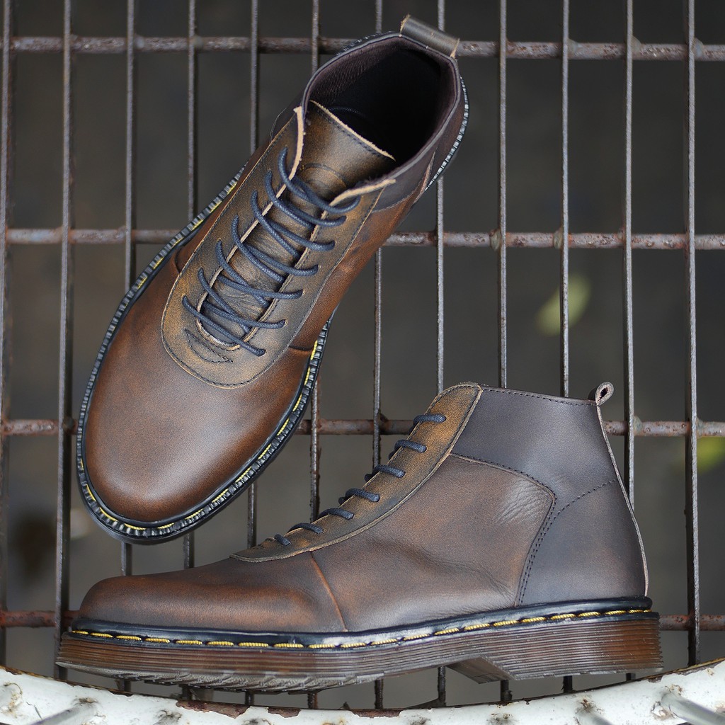 SVEND 0.2 CAMEL (KULIT ASLI) |ManNeedMe x Greata| Sepatu Boots Pria