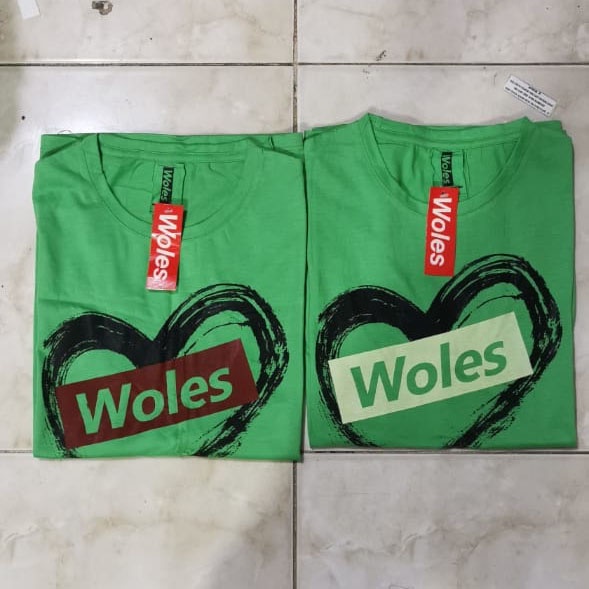 ISANNY KAOS OBLONG ALL SIZE WOLES /KAOS UNISEX/READY STOCK