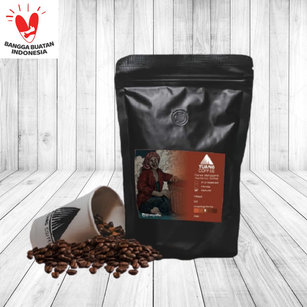 

BIJI KOPI BUBUK MURNI NATURAL ARABIKA FLORES MANGGARAI SPECIALTY 1 KG