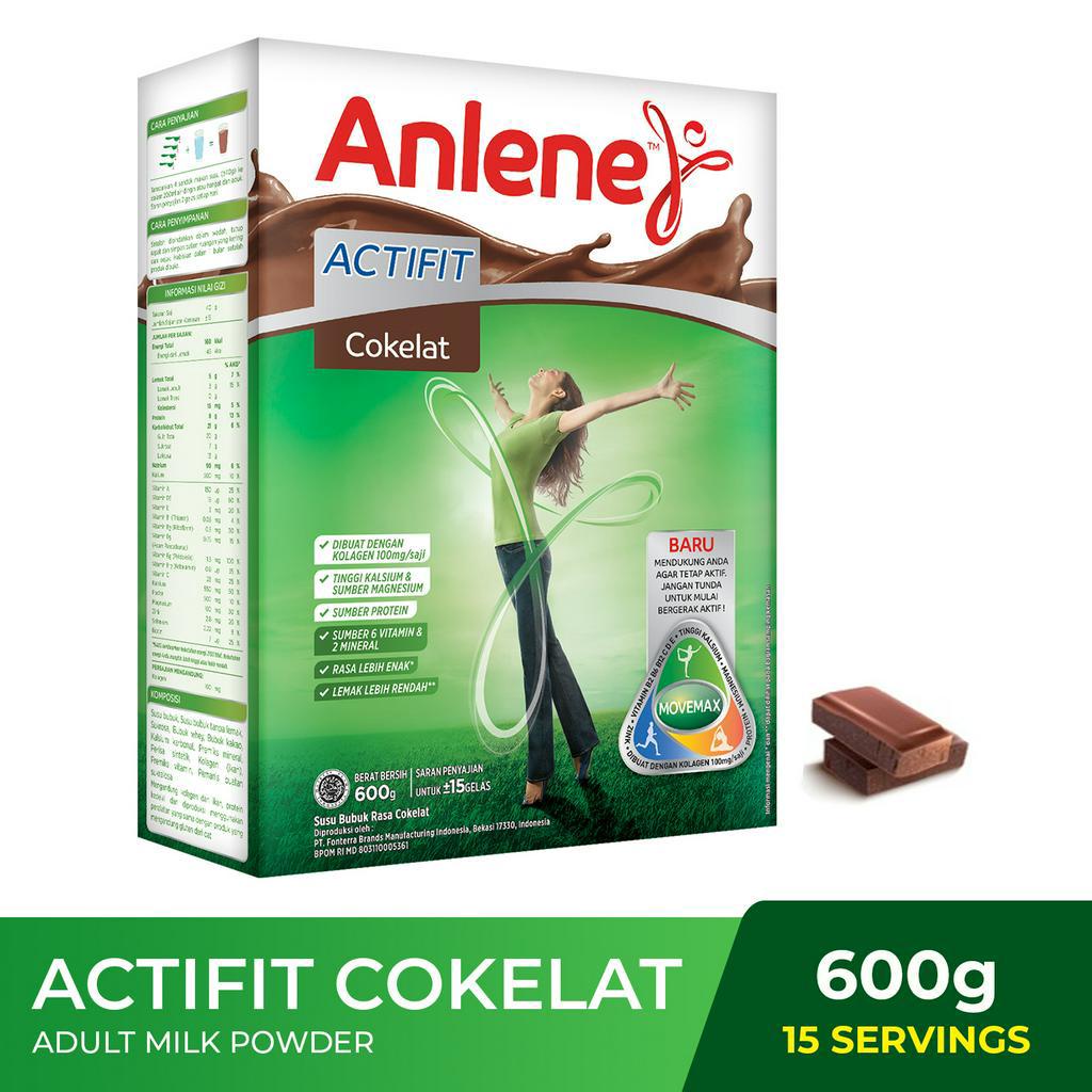 

Anlene Actifit Cokelat - Susu Bubuk 600 gr