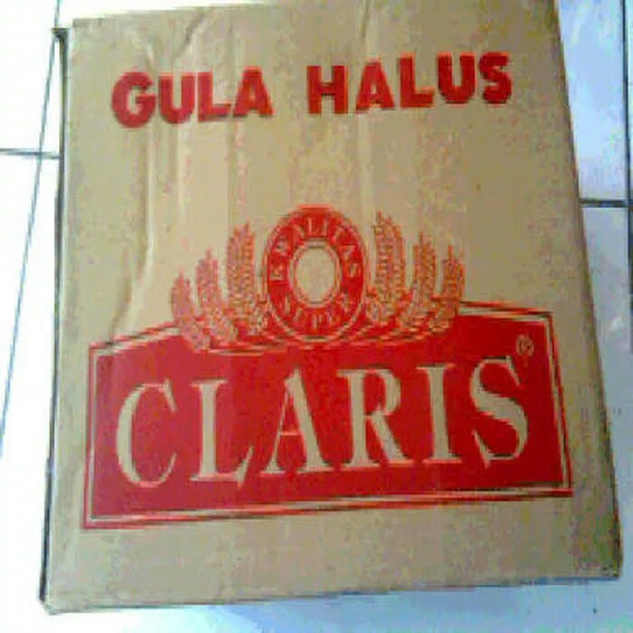 

cs777vv Gula Halus Claris Merah 16 X 250Gram (Khusus Gojek) Da01D100