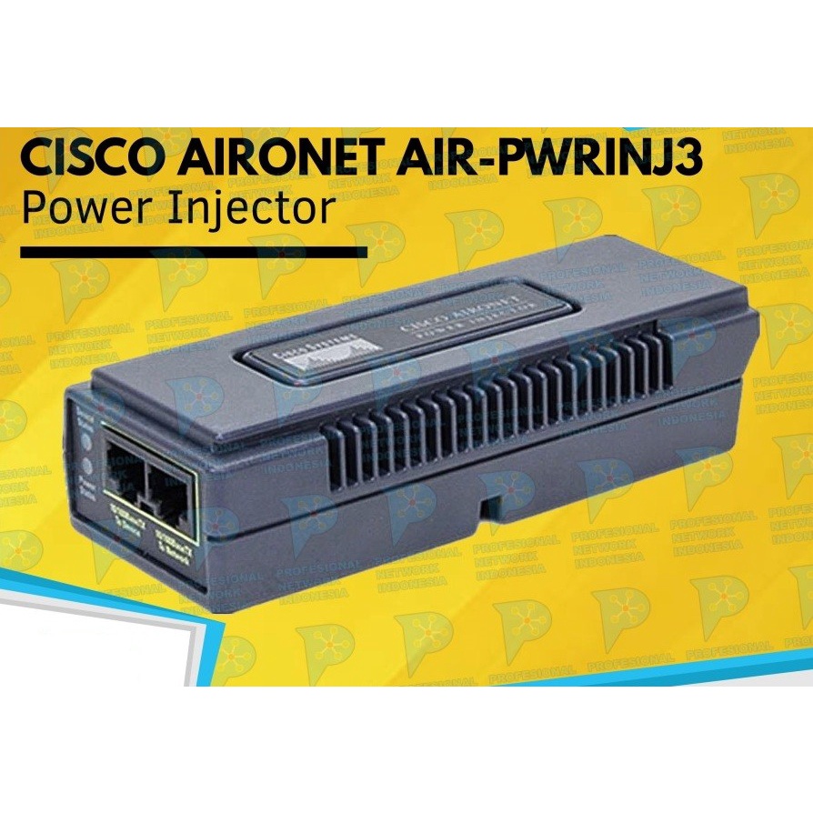 Cisco AIR-PWRINJ3= Power Injector 15W (Tanpa Adaptor, hanya PoE saja)