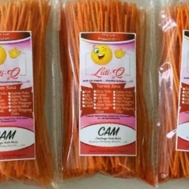 

Mie LIDI-Q, kemasan lebih besar 75 gr