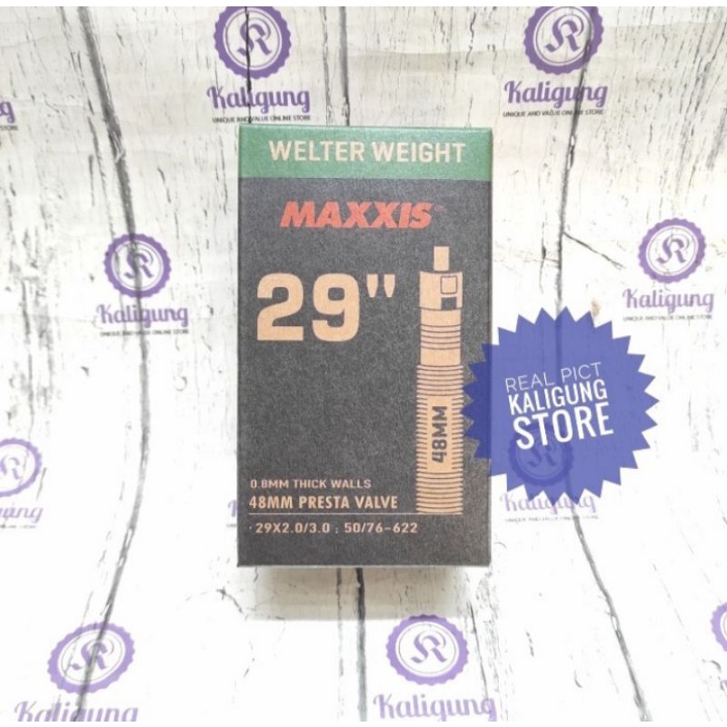 Ban Dalam Sepeda MTB MAXXIS 29 X 2.0 - 3.0 Presta 48mm - Bicycle Tube - Ban dalam sepeda - Mountain 