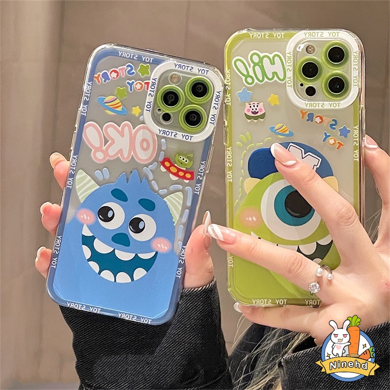 Casing Silikon Huawei Y9 Prime 2019 Nova 9 7 7i 7se 6 Se Pro Nova 5T 4e 3i 3e Y7A Y9s Honor 8X Motif Monster Mata Besar