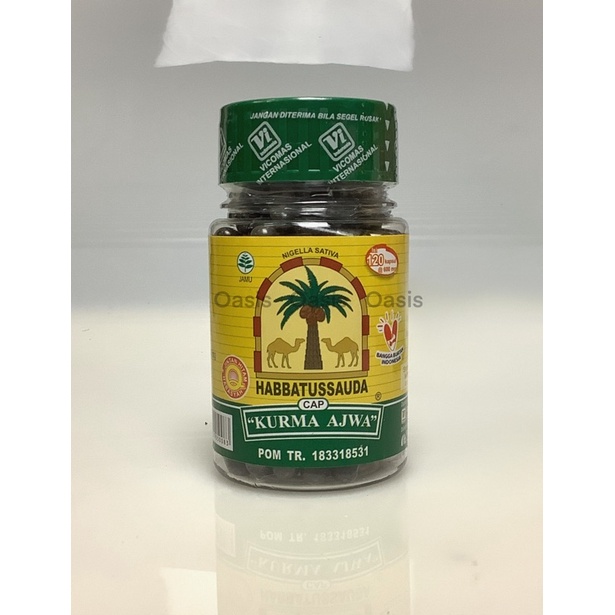 Habbatussauda Jintan Hitam Ajwa kapsul