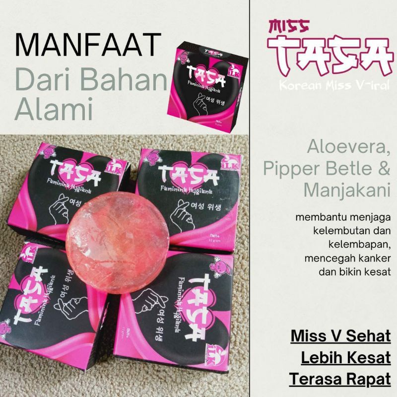 SABUN TASA 5 in 1 /MISS TASA BAR SOAP/SABUN KEWANITAAN/TASA MISS V