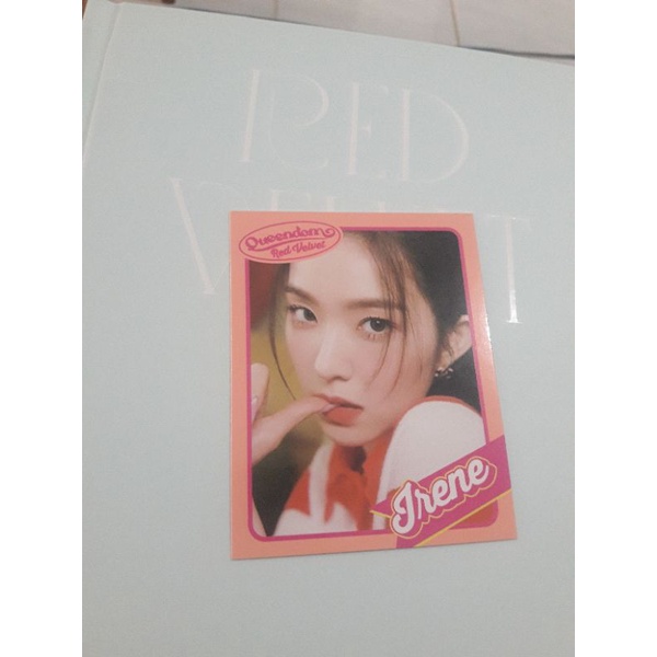 [BOOKED] SPECIAL CARD IRENE QUEENDOM GIRLS RED VELVET