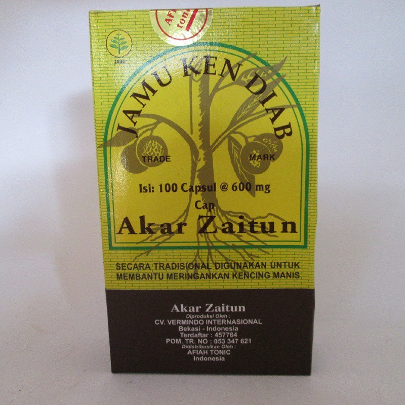 Jamu Ken Diab Akar Zaitun untuk Diabetes Sehat