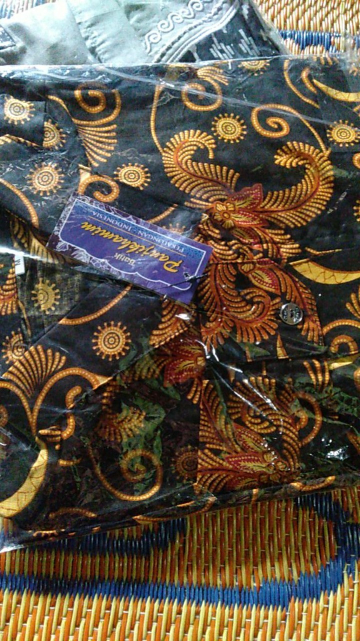 Batik Panjikhamim Kemeja Batik Pria Pekalongan Murah New Modern Adem Katun Baju Seragam Pesta Kantor