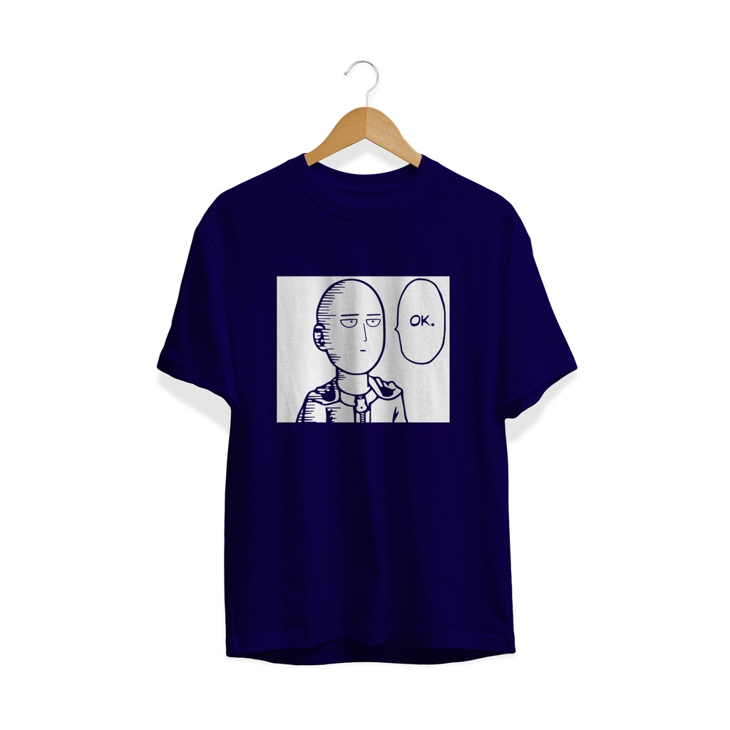 T-shirt Baju ANIME/KEREN/MURAH/CARTOON SAITAMA DISTRO