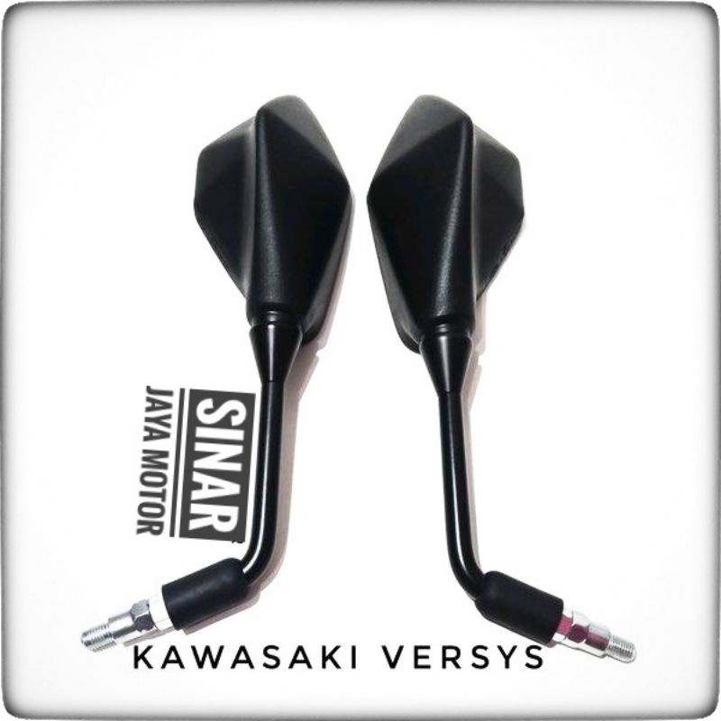 SPION MOTOR KAWASAKI VERSYS 650 ER6 KLX Z250 Z800 BISA PASANG DI N MAX PCX  XMAX 1SET KIRI KANAN UNIVERSAL