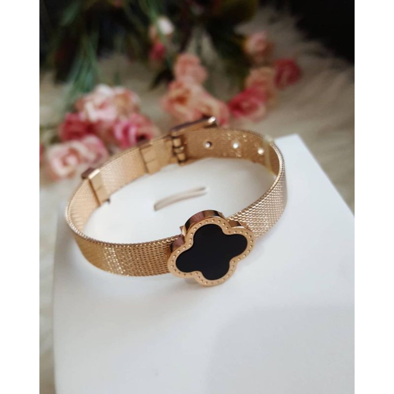 Gelang Titanium Jam Anti Karat Dan Anti Luntur