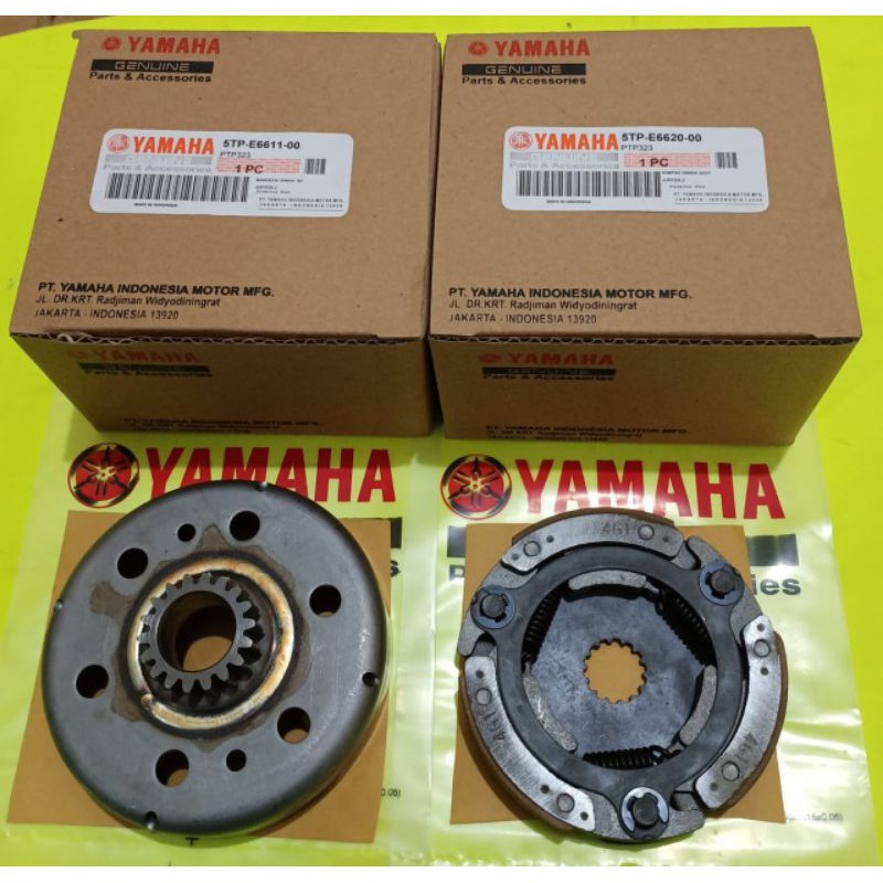 paket mangkok ganda plus kampas ganda assy Jupiter z 18T