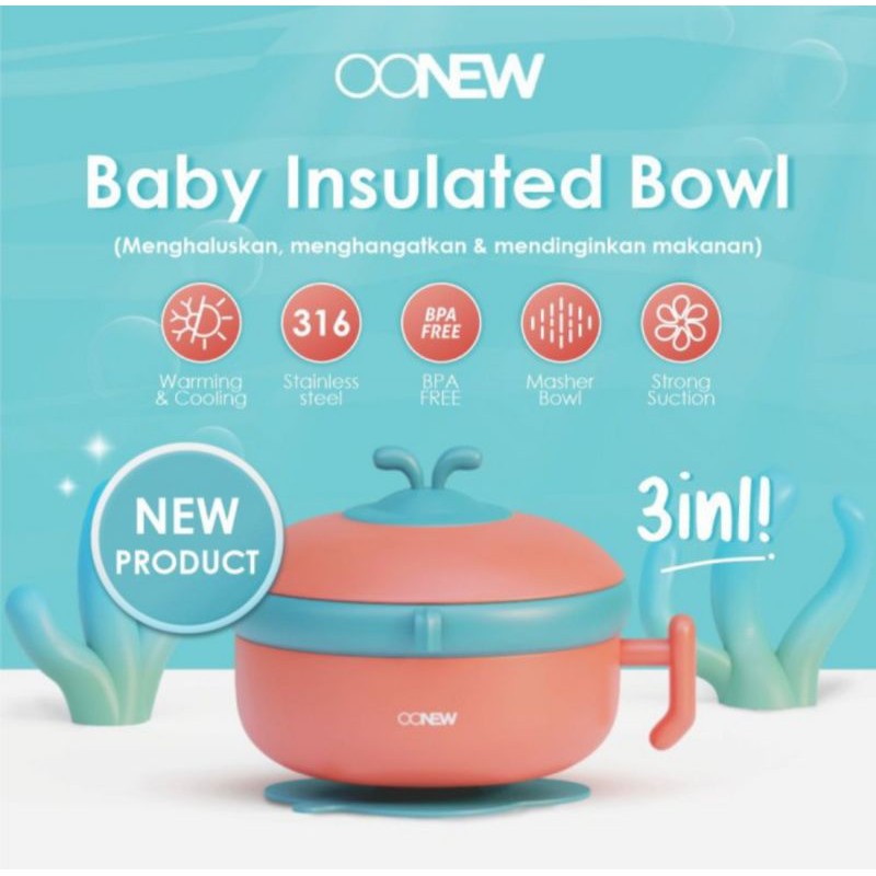 Oonew Baby Insulation Bowl TB-2030