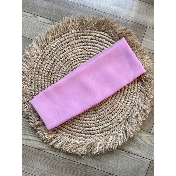 Selendang sifon Hycon/senteng-baby pink