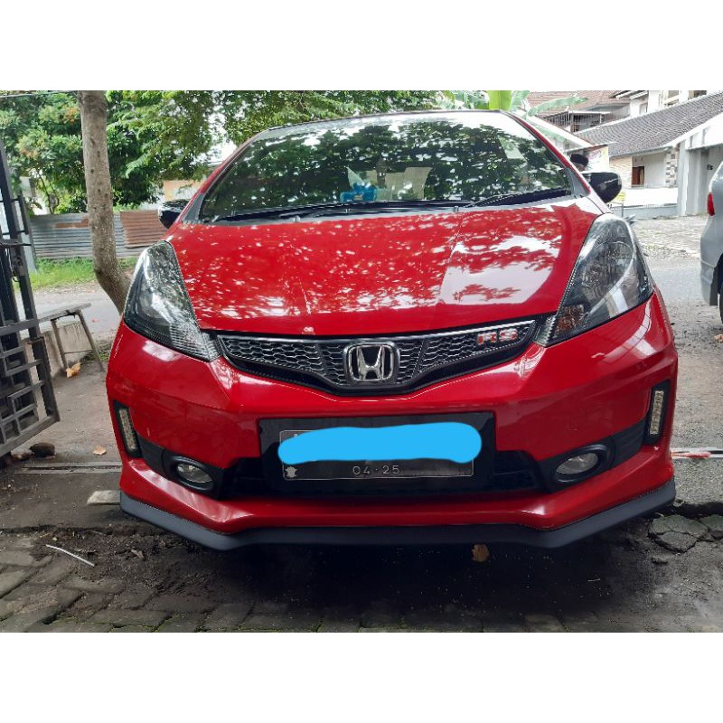 front lips honda jazz rs th 2012/2013