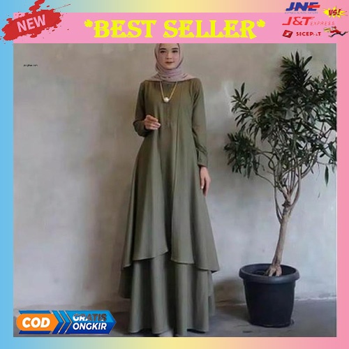 Baju Gamis Syar I Terbaru 2022 Baju Gamis Terbaru2022 Bsju Games Drees Kekinian Murah Bsju Games Leb