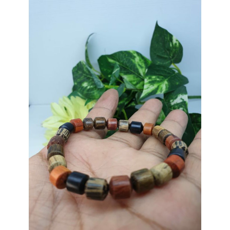 GELANG KAYU BERTUAH GELANG KAYU KOMBINASI GELANG KAYU LANGKA KAYU BERTUAH KAYU LANGKAH