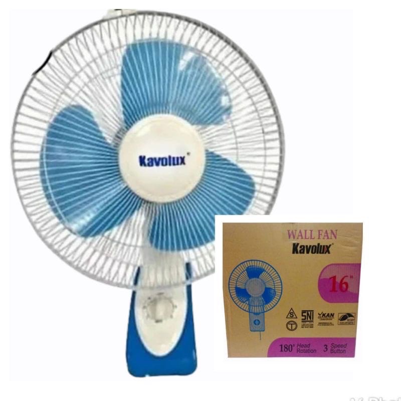 kipas dinding termurah WALL FAN / KIPAS ANGIN DINDING KAVOLUX 16 INCH MURAH