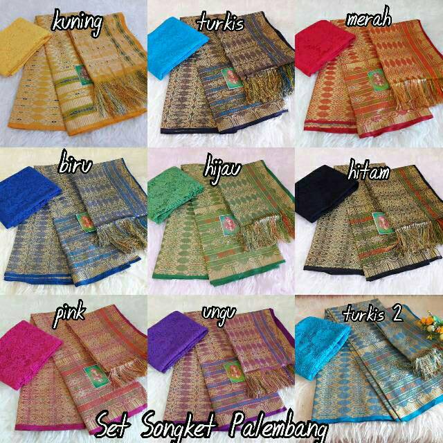 Set songket palembang