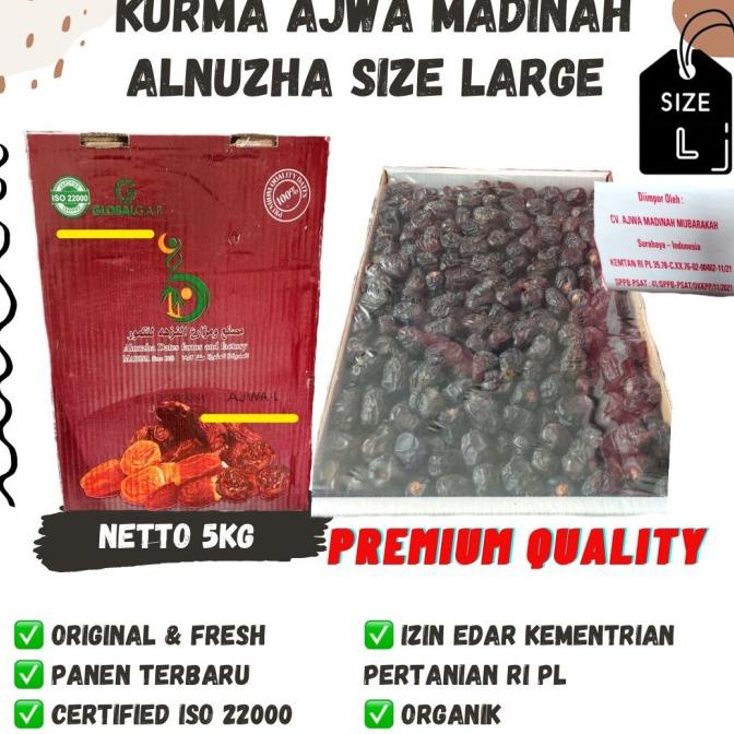 

SALE KURMA AJWA ALIYAH MADINAH DATES KING JUMBO GRADE 1 DUS 5kg Ajwa Madina/KURMA 1KG/KURMA BARARI/KURMA RUTHOB/KURMA BAM/KURMA PALM FRUIT/KURMA TANGKAI/KURMA AZWA/KURMA SUKKARI/KURMA SAFAWI/KURMA TUNISIA/KURMA MUDA KUNING/KURMA MUDA HIJAU/KURMA