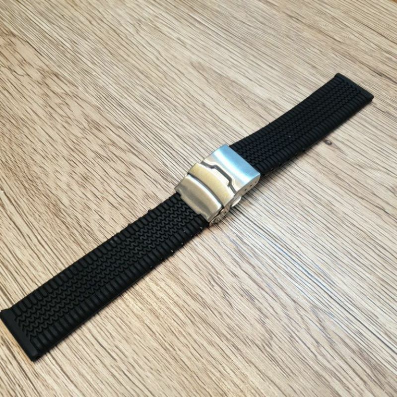 Strap tali jam tangan  strap jam tangan clasp folding 20mm 22mm 24mm