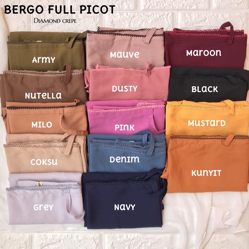 BERGO FULL PICOT (HANA BERGO)