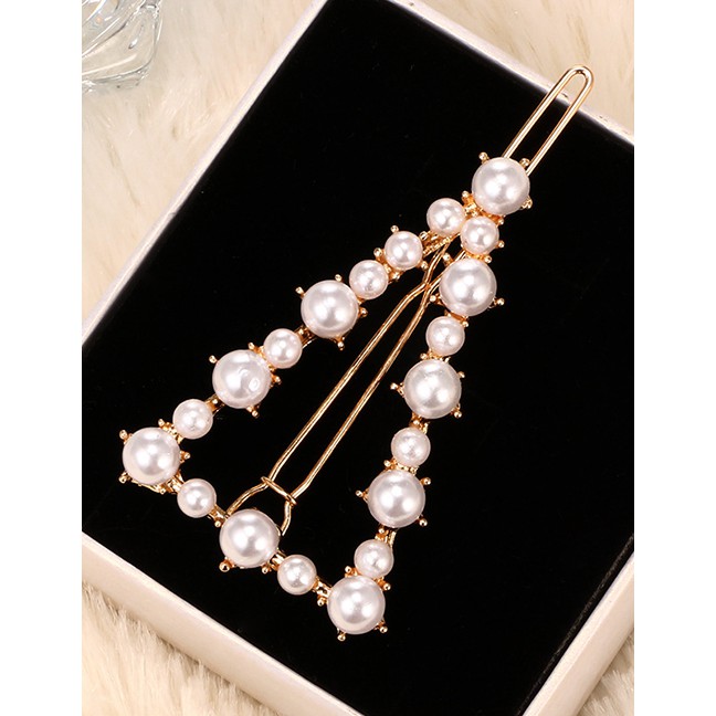 LRC Jepit Rambut Fashion Pearl Hairpin F4426X