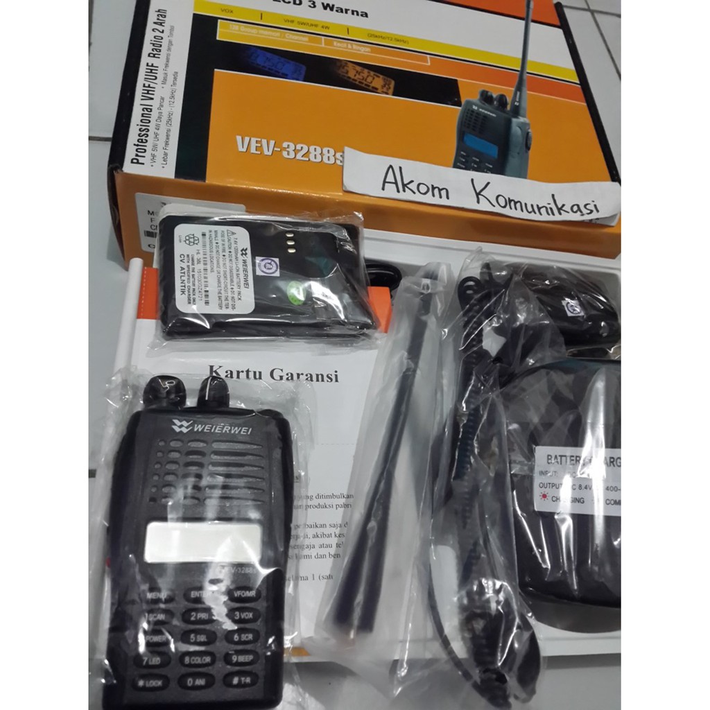 HT WEIERWEI 3288S  HT 3288 s Headset Termurah