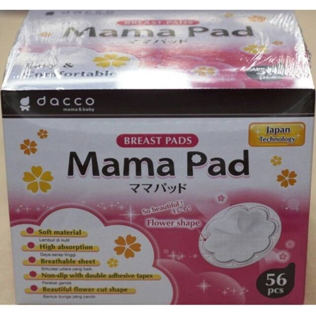 Mama Pad isi 56pc - Breastpad Sekali Pakai - BREASTPAD Mamapad 56pcs