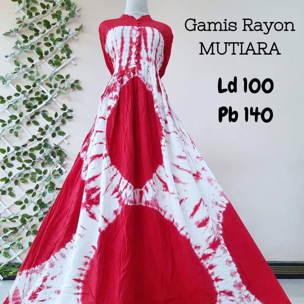 "READY STOK, SIAP KIRIM" GAMIS RAYON CANDI MEKAR #RCM SIZE " M " | MUTIARA | TWILL ORI | REALPICT