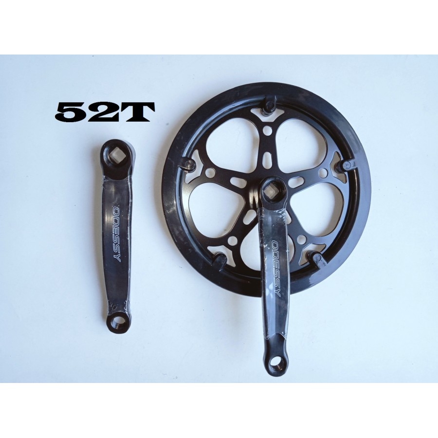 Crank sepeda lipat 52T bb kotak