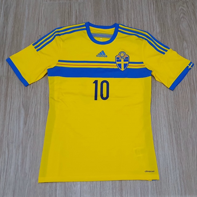 Sweden Football Jersey Original | Zlatan Ibrahimovic | Baju Bola Swedia