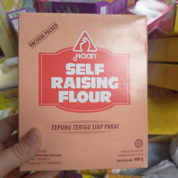 

cs777vv Tepung Haan Self Raising Flour 400Gr Da01D100