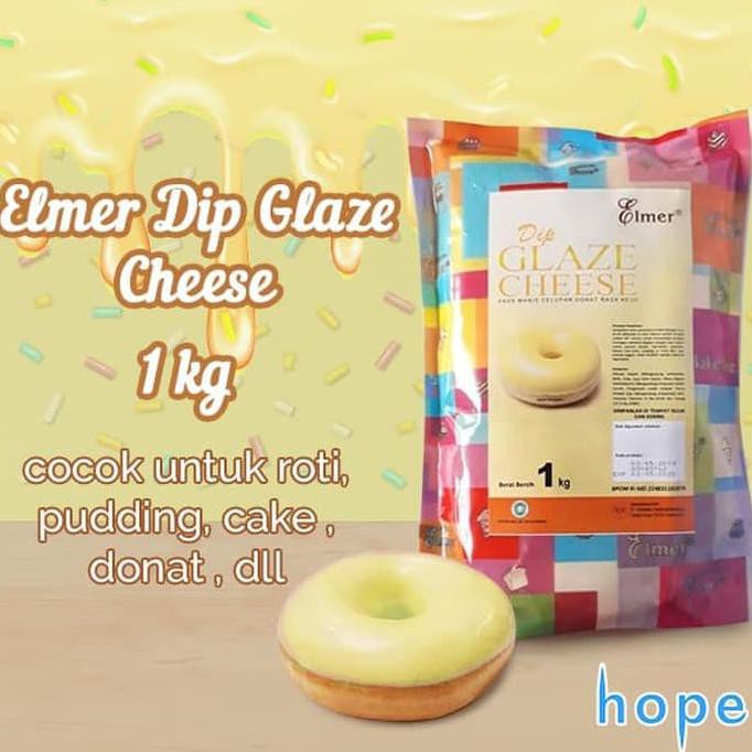 

Ms490 Elmer Dip Glaze Cheese 1Kg Keju Cheese Original Packing Pabrik S5A9