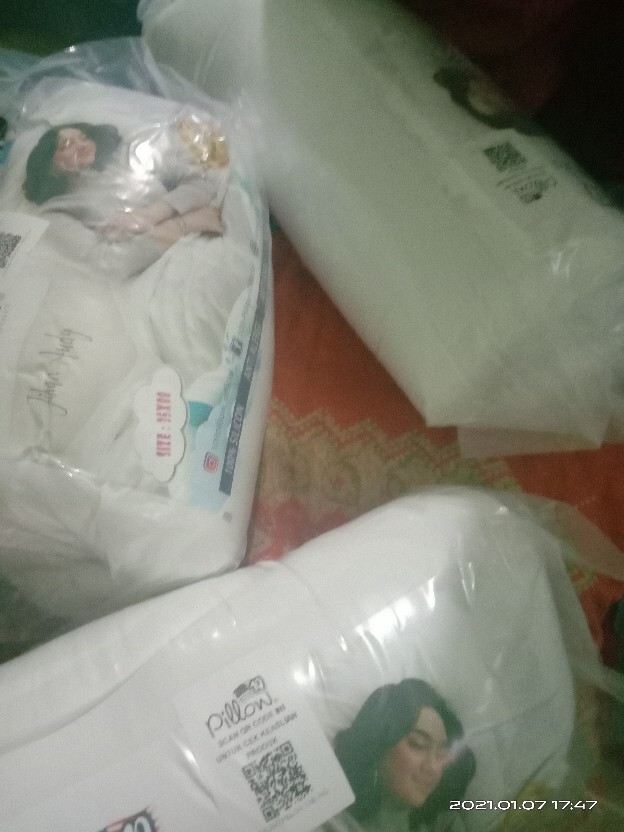 ⭐⭐⭐⭐⭐ Guling Hotel Silicon Pillow, Panjang 75cm Diameter 17cm