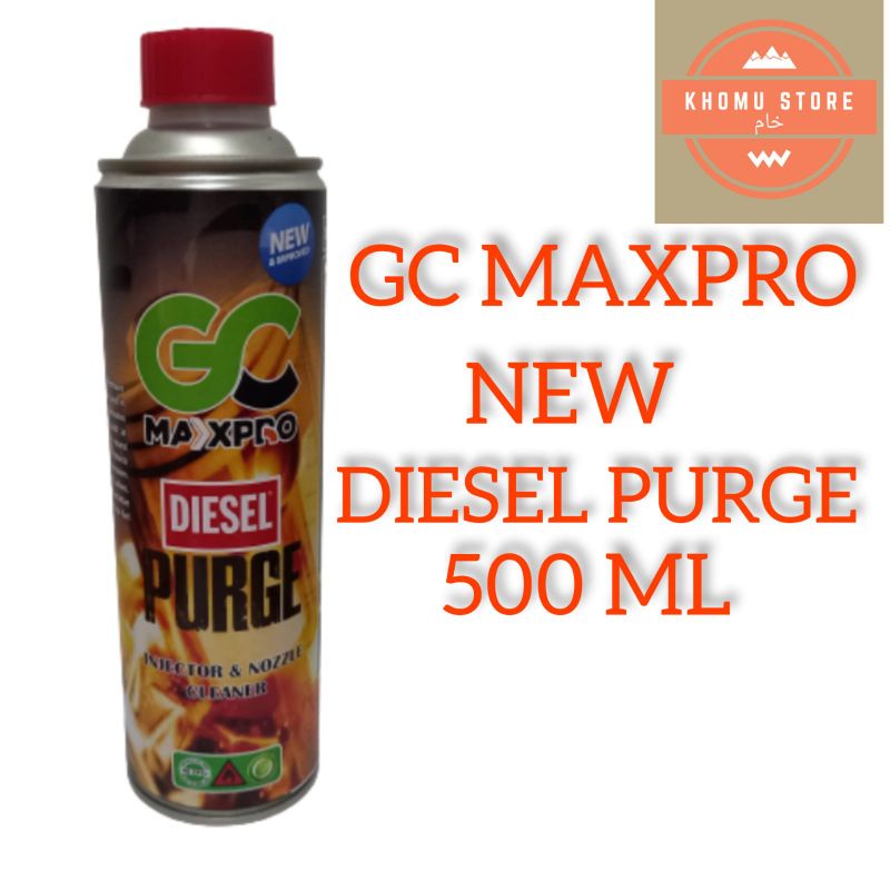 MAXPRO DIESEL PURGE 500 ML cairanGC  pembersih injektor &amp; boostpump mesin diesel pajero panther dll