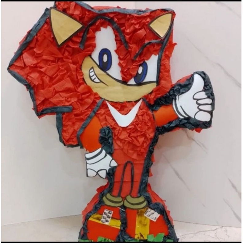 

Pinata Sonic custom 3D/Pinata ulang tahun custom/Sonic ultah