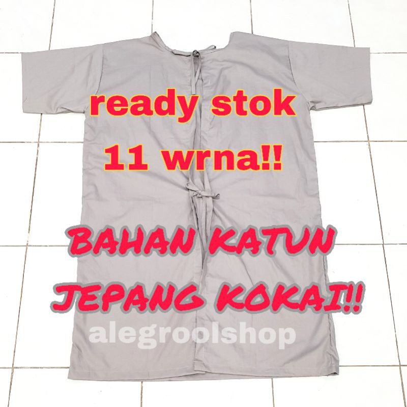 PROMO!!BAJU PASIEN RUMAH SAKIT BAJU ORANG SAKIT BAJU OPERASI BAHAN JEPANG KOKAI