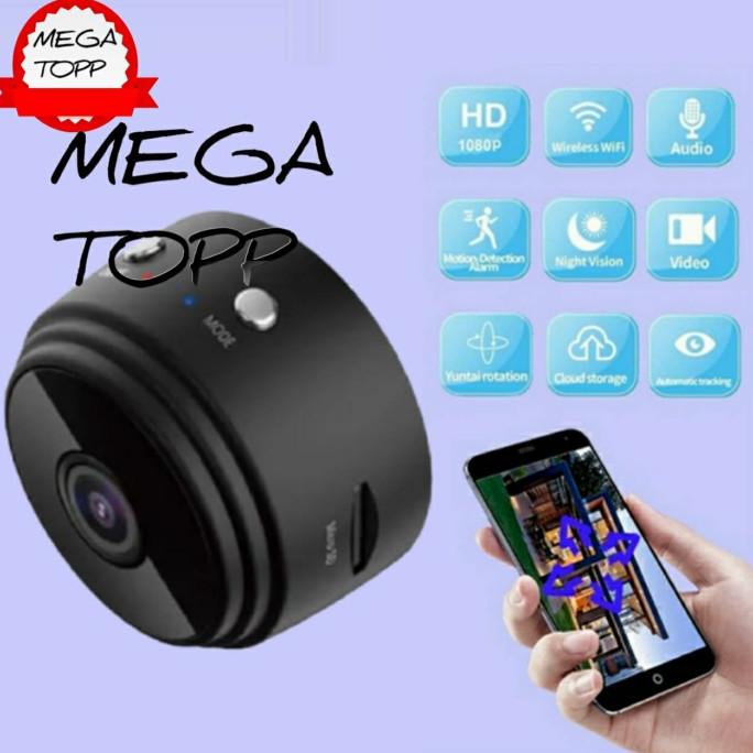 IP CCTV Kamera Pengintai CCTV V380 A9 MiNi Hidden Cam Spy 8MP