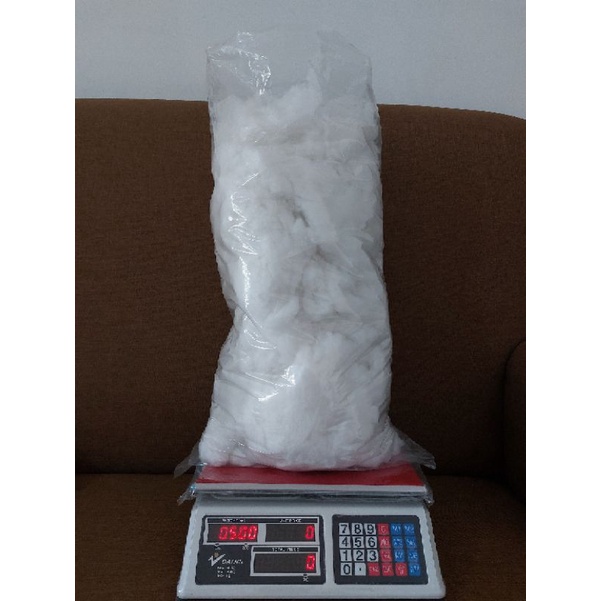 [ PROMO ] Kapas NanoFiber/Microfiber/Bulu Angsa Sintetis ( 500 Gram )