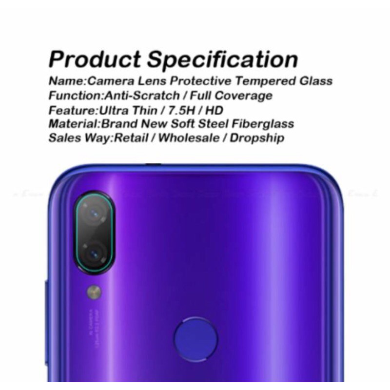 Redmi 8 8A 8A Pro 9 9A 9C Note 7 7 Pro 8 8 Pro 9 9Pro Anti Gores Pelindung Kamera